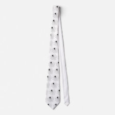 Halloween Spider Web Tie Black/White tie