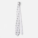 Halloween Spider Web Tie Black/White