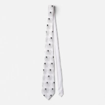 Halloween Spider Web Tie Black/White