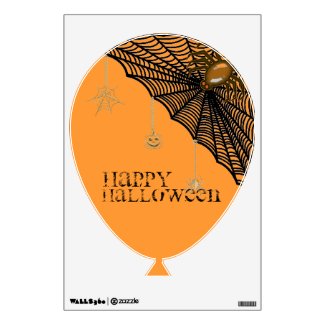 Halloween Spider Web Wall Sticker