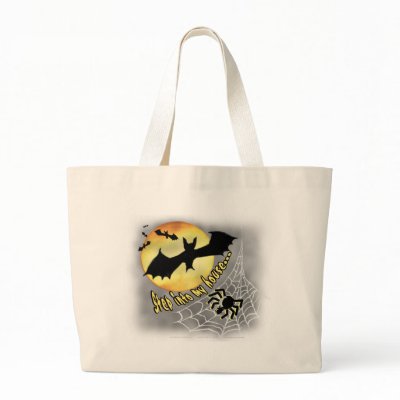 HALLOWEEN SPIDERS & BATS Classic Bag by gardensofeve