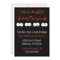 Halloween Spooktacular Invitation