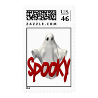 Halloween Spooky Postage stamp