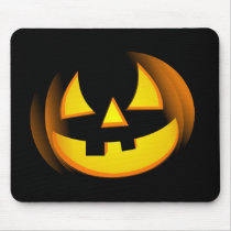 Halloween - Spooky Pumpkin Mouse Pads