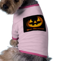 Halloween - Spooky Pumpkin Pet T-shirt