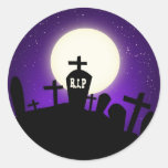 Halloween Spooky Silhouettes Sticker
