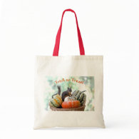 Halloween Squirrel Canvas Bag