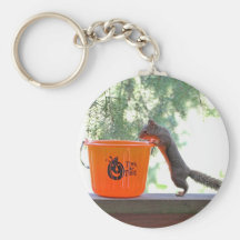Halloween Squirrel Key Chains