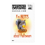 Halloween Squirrel Stamp