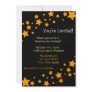 Halloween Stars Party Invitation
