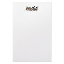 Halloween Custom Stationery