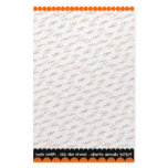 Halloween Stationery Template