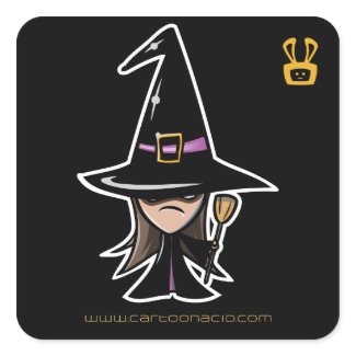 Halloween Stickers Halloween Character : Cartoon Witch with Broom halloween stickers cute cartoon witch with broom p217726423391042074z8j73 325 Halloween Stickers Halloween Character : Cartoon Witch with Broom