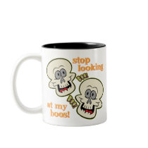 Halloween Stop Looking at my Boos mugs