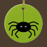 Halloween Stripes Spider Ornament ornaments