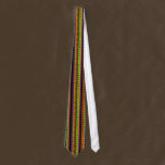 Halloween Stripes Tie ties