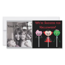 Halloween Suckers photo cards