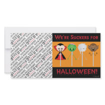 Halloween Suckers v2 photo cards