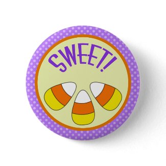 Halloween Sweet Candy Corn Button button