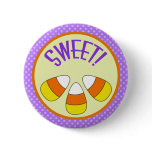 Halloween Sweet Candy Corn Button