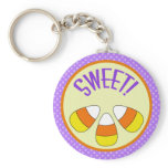 Halloween Sweet Candy Corn Keychain