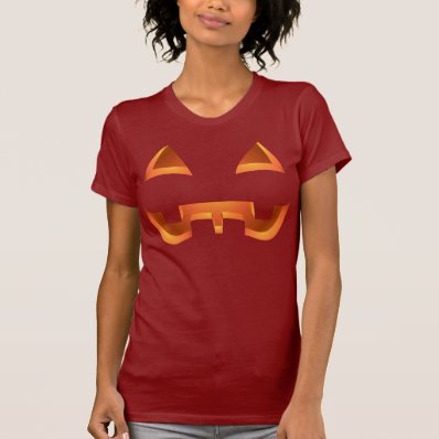 Halloween T-Shirt Pumpkin Women&#39;s Tee Shirts