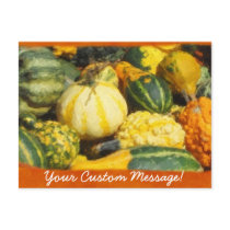 Halloween Thanksgiving Harvest 2 Postcard