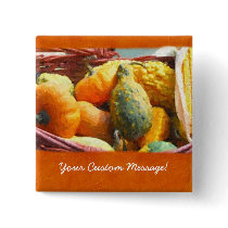 Halloween Thanksgiving Harvest 3 Buttons