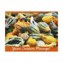 Halloween Thanksgiving Harvest 5 postcards