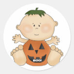 Halloween Theme BOO Baby Boy Fun Stickers