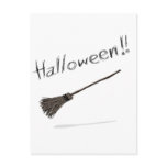halloween theme postcard