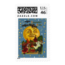 Halloween Time Postage Stamps