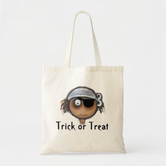 Halloween Tote Bag - Pirate bag