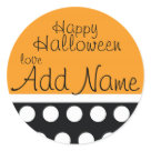 Halloween Treat Bag Sticker
