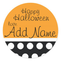 Halloween Treat Bag Sticker by Purple_Pumpkin Halloween Treat Bag Sticker