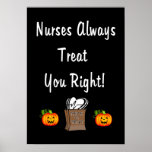 Halloween Treat For Nurses Print