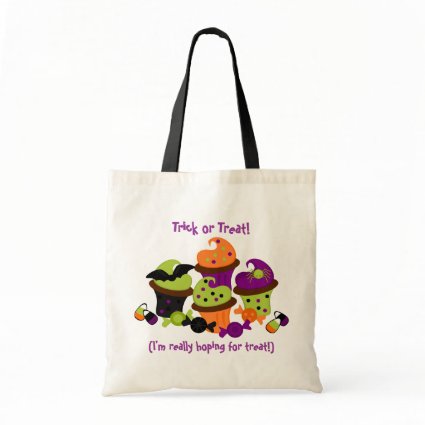 Halloween Treats Canvas Bags