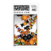 Halloween Treats postage