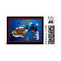 Halloween Treats Postage Stamps for Kids stamp