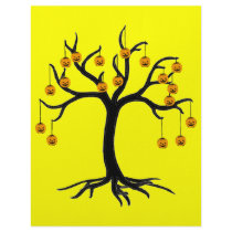 Halloween Tree Jackolanterns Personalized Letterhead