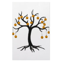 Halloween Tree Jackolanterns Customized Stationery