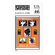 Halloween Trick or Treat 2 postage