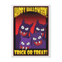 HALLOWEEN TRICK OR TREAT CARDS -1 postcards