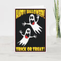 HALLOWEEN TRICK OR TREAT
                                       CARDS -2 card