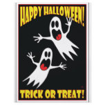 HALLOWEEN TRICK OR TREAT CARDS -2 flyers
