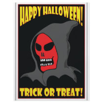 HALLOWEEN TRICK OR TREAT CARDS -2 flyers by MONSTERVISIONS HALLOWEEN TRICK OR TREAT CARDS -2 flyers