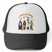 Halloween Trick or Treat Dogs Mesh Hat