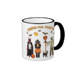 Halloween Trick or Treat Dogs Mugs