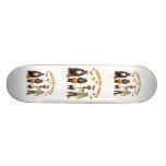 Halloween Trick or Treat Dogs Skateboard Deck