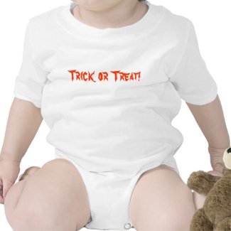 Halloween Trick or Treat Infant Bodysuit / Creeper